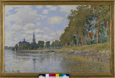 Zaandam (Holland) by Claude Monet